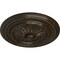 Ekena Millwork Chester Ceiling Medallion (Fits Canopies up to 2 1/4"), 15 3/4"OD x 1 7/8"P, Stone Hearth Crackle CM15CHSHC - alternate 3